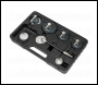 Sealey VS0204C Brake & Clutch Pressure Bleeder Cap Set 7pc