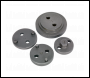 Sealey VS0211 Brake Piston Wind-Back Tool Kit 5pc