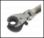 Sealey VS0347 Brake Pipe Spanner Ratcheting 10 x 11mm