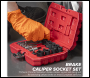 Sealey VS0465 Brake Caliper Socket Set 17pc
