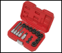 Sealey VS0465 Brake Caliper Socket Set 17pc