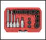 Sealey VS0465 Brake Caliper Socket Set 17pc