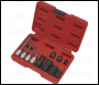 Sealey VS0465 Brake Caliper Socket Set 11pc