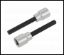 Sealey VS0572 Brake Drum Remover 3/8 inch Sq Drive 2pc