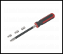 Sealey VS063 Flexible Hose Clip Nut Driver Set 4pc 5, 6 & 7mm
