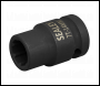Sealey VS0985 Brake Caliper Socket 1/2 inch Sq Drive 14mm 7-Point