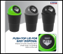 Sealey VS09 Vehicle Cup Holder Bin – Display Box of 9