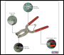 Sealey VS164 Piston Ring Pliers 1.2-5mm Capacity