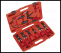 Sealey VS1662 Hose Clip Removal Tool Set 9pc