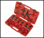 Sealey VS1662 Hose Clip Removal Tool Set 9pc