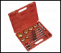 Sealey VS1825 Valve Seat Cutter Set 14pc