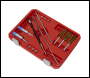 Sealey VS1900 Injector Bore Cleaning Brush Set 14pc