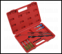 Sealey VS1900 Injector Bore Cleaning Brush Set 14pc