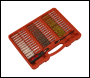 Sealey VS1910 Injector Bore Cleaning Brush Set 38pc