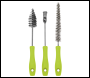 Sealey VS1920 Injector Bore Cleaning Brush Set 3pc
