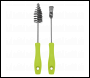 Sealey VS1920 Injector Bore Cleaning Brush Set 2pc