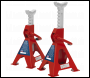 Sealey VS2002 Ratchet Type Axle Stands (Pair) 2 Tonne Capacity per Stand