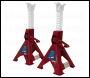 Sealey VS2003 Ratchet Type Axle Stands (Pair) 3 Tonne Capacity per Stand