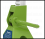 Sealey VS2003HV Ratchet Type Axle Stands (Pair) 3 Tonne Capacity per Stand - Hi-Vis Green