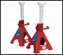 Sealey VS2006 Ratchet Type Axle Stands (Pair) 6 Tonne Capacity per Stand