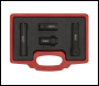 Sealey VS2061 Diesel Injector Socket Set for Commercial Vehicles 4pc
