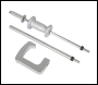 Sealey VS3817 Slide Hammer & G-Hook Set 3pc