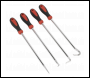 Sealey VS5210 Pick & Hook Set 4pc Extra-Long