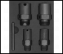 Sealey VS5282 Thread Chaser Set 9pc