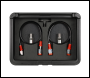 Sealey VS566 Digital Fuel Injection Pressure Test Kit for GDI Fuel Circuits 6pc