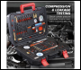 Sealey VS567 Diesel/Petrol Master Compression & Leakage Test Kit 46pc