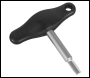 Sealey VS653 T-Handle Oil Drain Plug Key for VAG