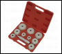 Sealey VS703 Aluminium Bearing Race & Seal Driver Set 10pc