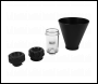 Sealey VS7102 Engine Oil Funnel Set 4pc - Renault/Nissan