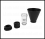 Sealey VS7106 Engine Oil Funnel Set 4pc  - BMW/Mercedes-Benz