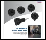 Sealey VS8005 Stud Hub Cleaner Set 6pc