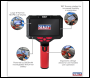 Sealey VS8117 Video Borescope 3.9mm Camera & 5 inch  Screen