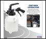 Sealey VS835 Pneumatic Fluid Extractor/Brake Bleeder 2.5L