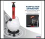 Sealey VS836 Manual Vacuum Brake & Fluid Extractor Pump 6L