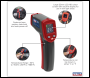 Sealey VS904 Infrared Laser Digital Thermometer 12:1