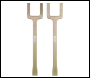 Sealey VS962 Driveshaft Extractor Fork Set 2pc