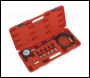 Sealey VSE203 Oil Pressure Test Kit 12pc
