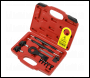Sealey VSE2511A Petrol Engine Timing Tool Kit - for Alfa Romeo, Fiat, Lancia 1.2, 1.4 16v, 1.4 T-Jet - Belt Drive