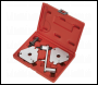 Sealey VSE2513 Petrol Engine Timing Tool Kit - for Fiat, Lancia 1.6 16v - Belt Drive