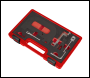 Sealey VSE5071A Petrol Engine Timing Tool Kit - for Renault 1.4/1.6/1.8/2.0 K4J/K4M/F4P/F4R(t) - Belt Drive