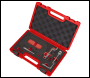 Sealey VSE5071A Petrol Engine Timing Tool Kit - for Renault 1.4/1.6/1.8/2.0 K4J/K4M/F4P/F4R(t) - Belt Drive