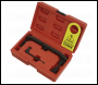 Sealey VSE5092 Petrol Engine Timing Tool Kit - for PSA, GM & Toyota 1.0 VTi, 1.2 VTi - Belt Drive
