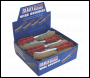 Sealey WB05DB24 Wire Brush Brassed Steel with Plastic Handle - Display Box of 24