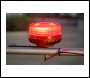 Sealey WB951LEDR Warning Beacon with 12mm Bolt Fixing 36W SMD LED 12/24V - Red