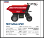 Sealey WBR500E Electric Mini Dumper 500kg Capacity