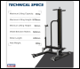 Sealey WD50QLS Viking Quick Lift Wheel Removal/Lifter Trolley 50kg Capacity